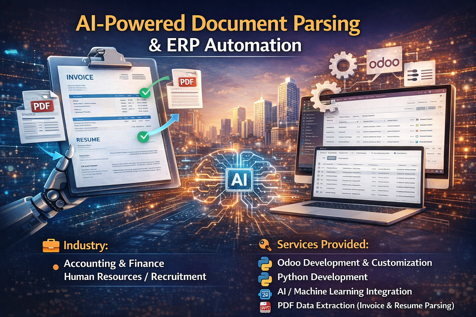 AI Document Parsing & Automation